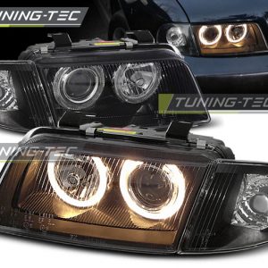 Faros ANGEL EYES NEGRO para AUDI A4 B5 11.94-12.98
