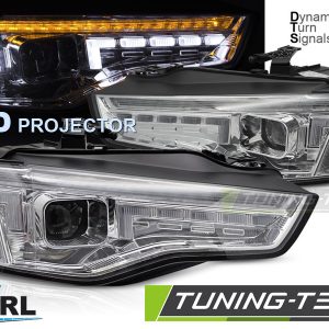 Faros LED  LED CROMO DINAMICOS para AUDI A5 11-16