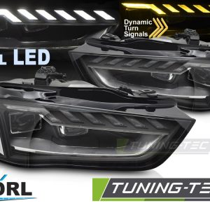 Faros FULL LED DINAMICOS DRL para AUDI A4 B8 12-15