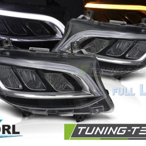 Faros FULL LED CHROME DRL para MERCEDES SPRINTER 18-23