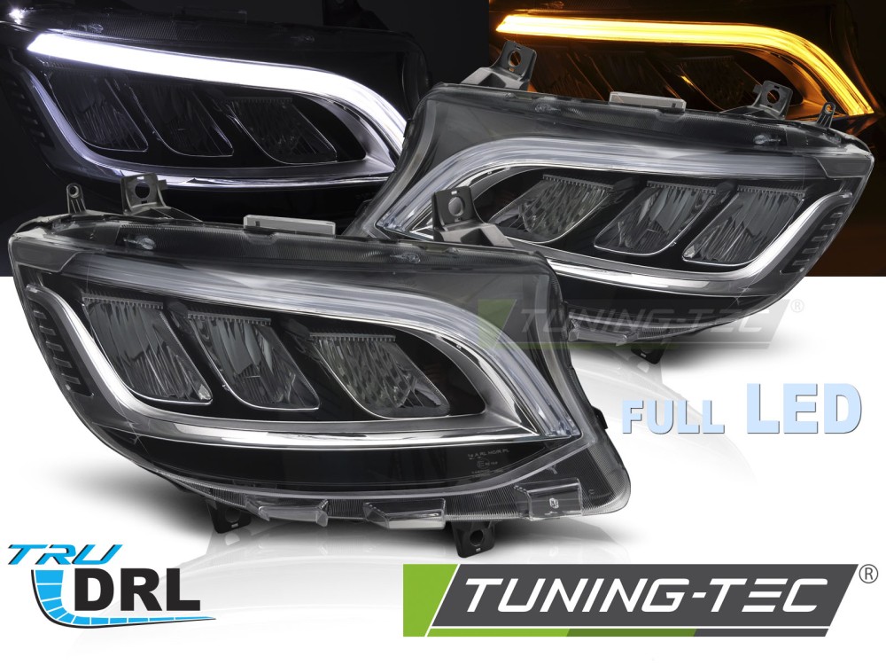 9015_0.jpg Faros FULL LED CHROME DRL para MERCEDES SPRINTER 18-23