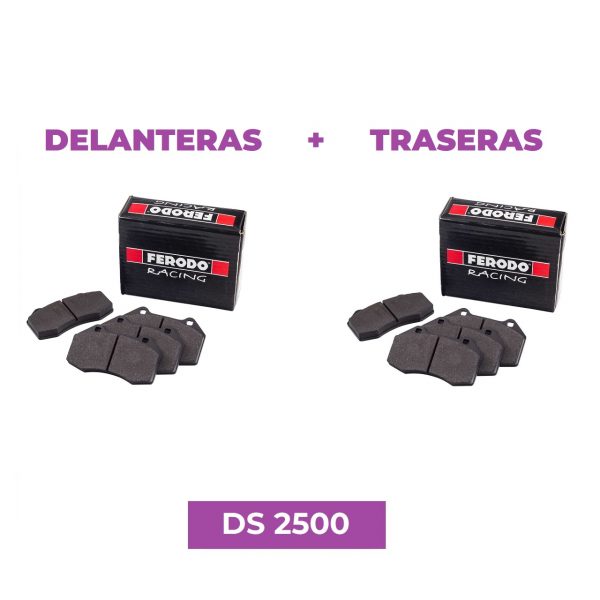 SET Pastillas de freno FERODO DS2500 FORD Focus MK3 RS 350CV