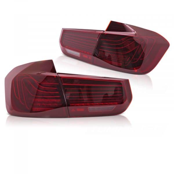 Pilotos traseros LASER LED para BMW Serie 3 F30 en Rojo DYNAMIC