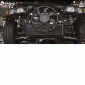 Intercooler Wagner Tuning Competition BMW E46 318/320/330d