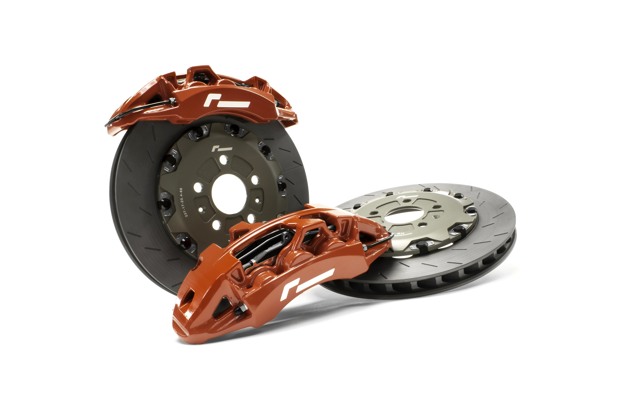 VWR650000-RED.jpg Kit de Frenos RacingLine Stage 3 de 380mm 6 Pistones MQB / MQB evo en Rojo