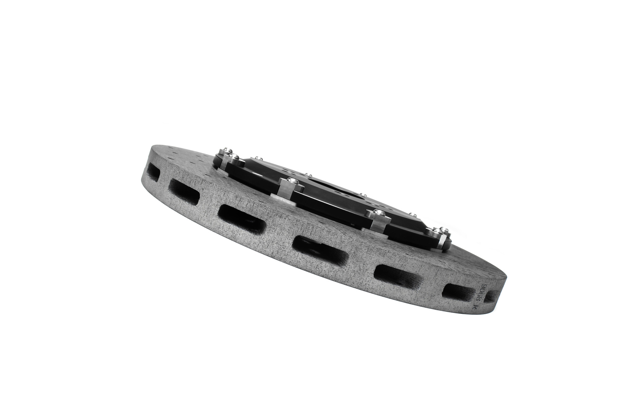 VWR651000-RED-3.jpg Kit de Frenos RacingLine Stage 3 + Carbon de 380mm 6 Pistones MQB / MQB evo en Rojo