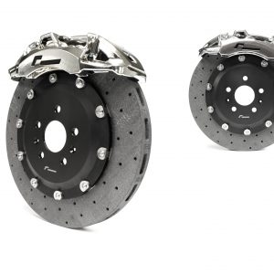 Kit de Frenos RacingLine Stage 3 + Carbon de 380mm 6 Pistones MQB / MQB evo en Amarillo