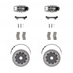 Kit de Frenos RacingLine Stage 3 + Carbon de 380mm 6 Pistones MQB / MQB evo en Amarillo