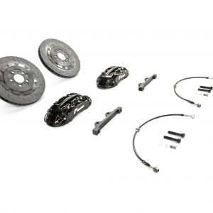 Kit de Frenos RacingLine Stage 2 Evo de  345mm 4 Pistones MQB / MQB evo en Negro