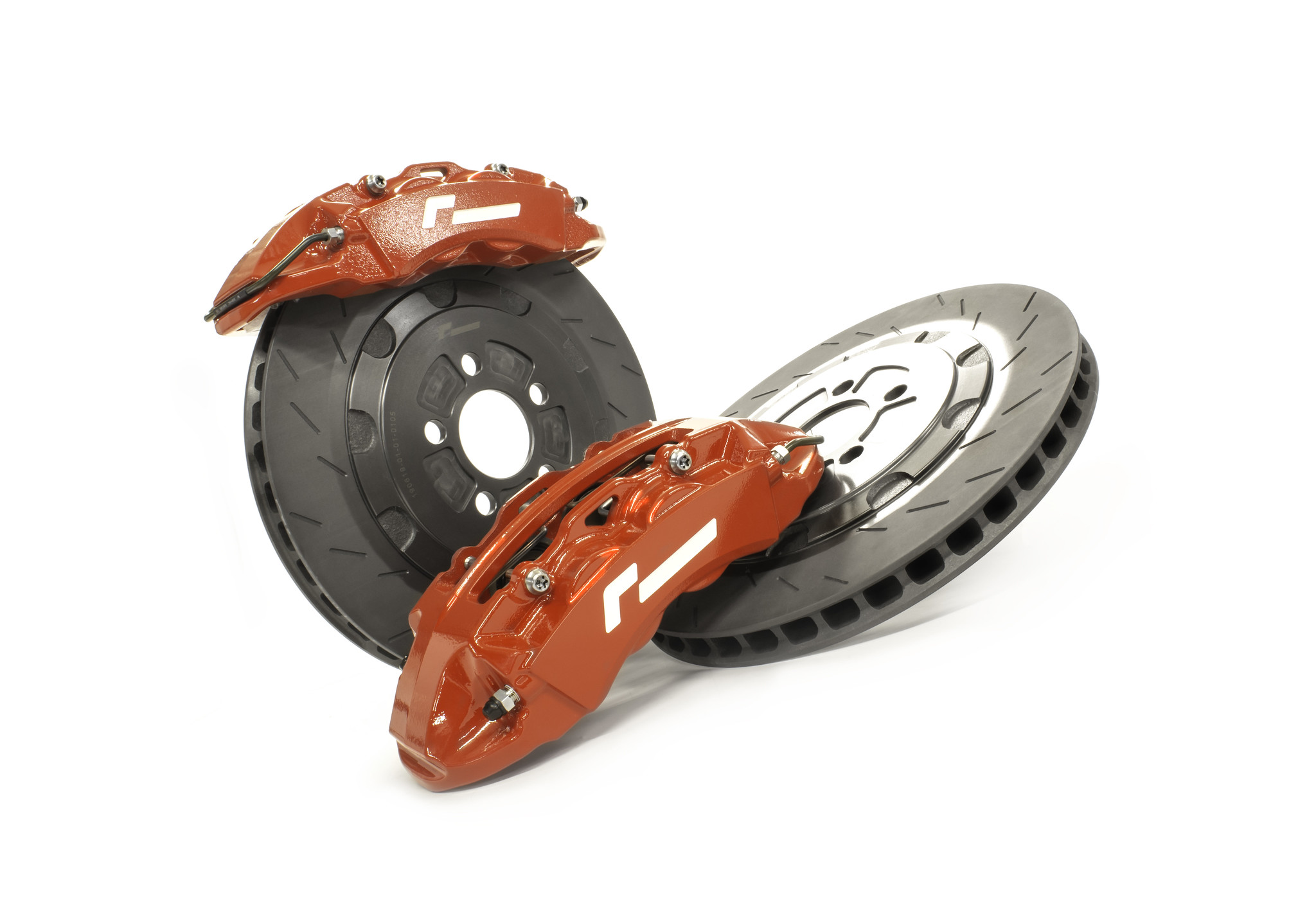VWR652000-RED.jpg Kit de Frenos RacingLine Stage 2 Evo de 345mm 4 Pistones MQB / MQB evo en Rojo