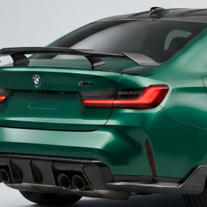 Alerón Trasero Bmw M3 G80 / G82 M4 Look M Performance Brillante Negro
