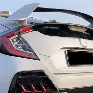 Alerón Honda Civic 2020 look Type R Negro brillante