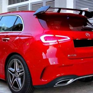 Alerón Mercedes Clase A W177 Look AMG Negro brillante