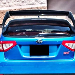 Alerón Subaru ’08 WRX Flat Carbono