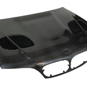 Capó Carbono BMW E46 ’02-06 2P. Look M3 GTR C/T