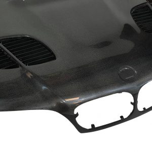 Capó Carbono BMW E46 ’02-06 2P. Look M3 GTR C/T