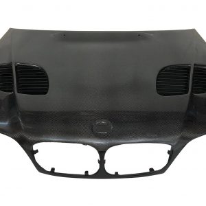 Capó Carbono BMW E46 ’02-06 2P. Look M3 GTR C/T