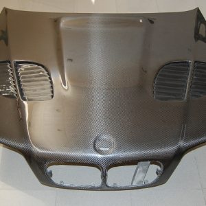 Capó Carbono BMW E46 ’02-06 4P. Look M3 GTR C/T