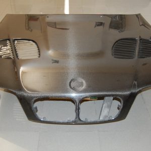Capó Carbono BMW E46 ’02-06 4P. Look M3 GTR C/T
