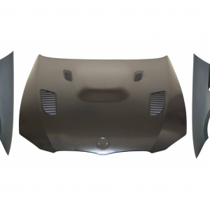 Capó Y Aletas BMW E92 / E93 Look M3 ´06-14 Black Led indicator