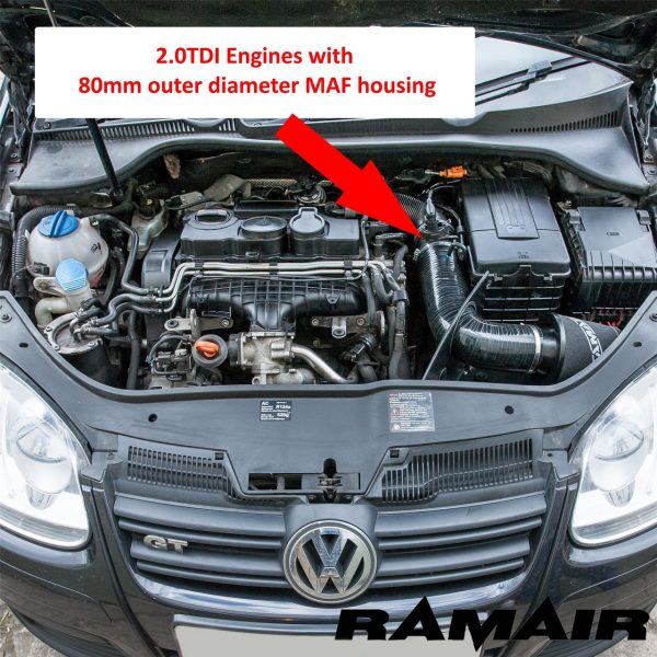 Admisión directa RAMAIR VW Jetta 2.0 TDI (2005-2018)