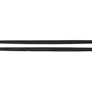 Difusor Taloneras BMW E82 / E88 Look M-Performance Negro Brillante
