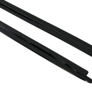 Difusor Taloneras BMW X6 F16 Look M-Performance Negro Brillante