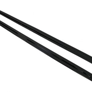 Difusor Taloneras BMW X6 F16 Look M-Performance Negro Brillante