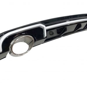 Difusor Trasero Audi A3 2016-2019 4 Puertas Look RS3