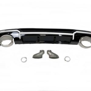 Difusor Trasero Audi A3 2016-2019 Sportback Look RS3