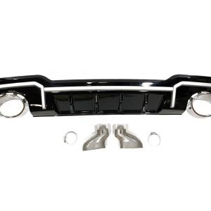 Difusor Trasero Audi A3 2016-2019 Sportback Sline Look RS3
