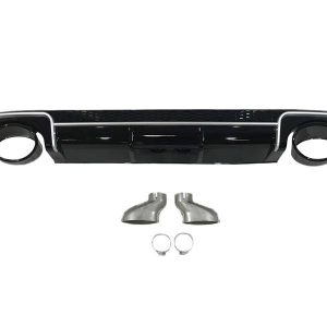 Difusor Trasero Audi A3 V8 4 puertas (Sedan) 2013-2015 Look RS3 ABS