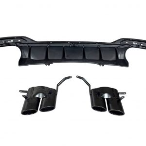Difusor Trasero Audi A4 2020+ Sedan/ Avant Look RS4 Black