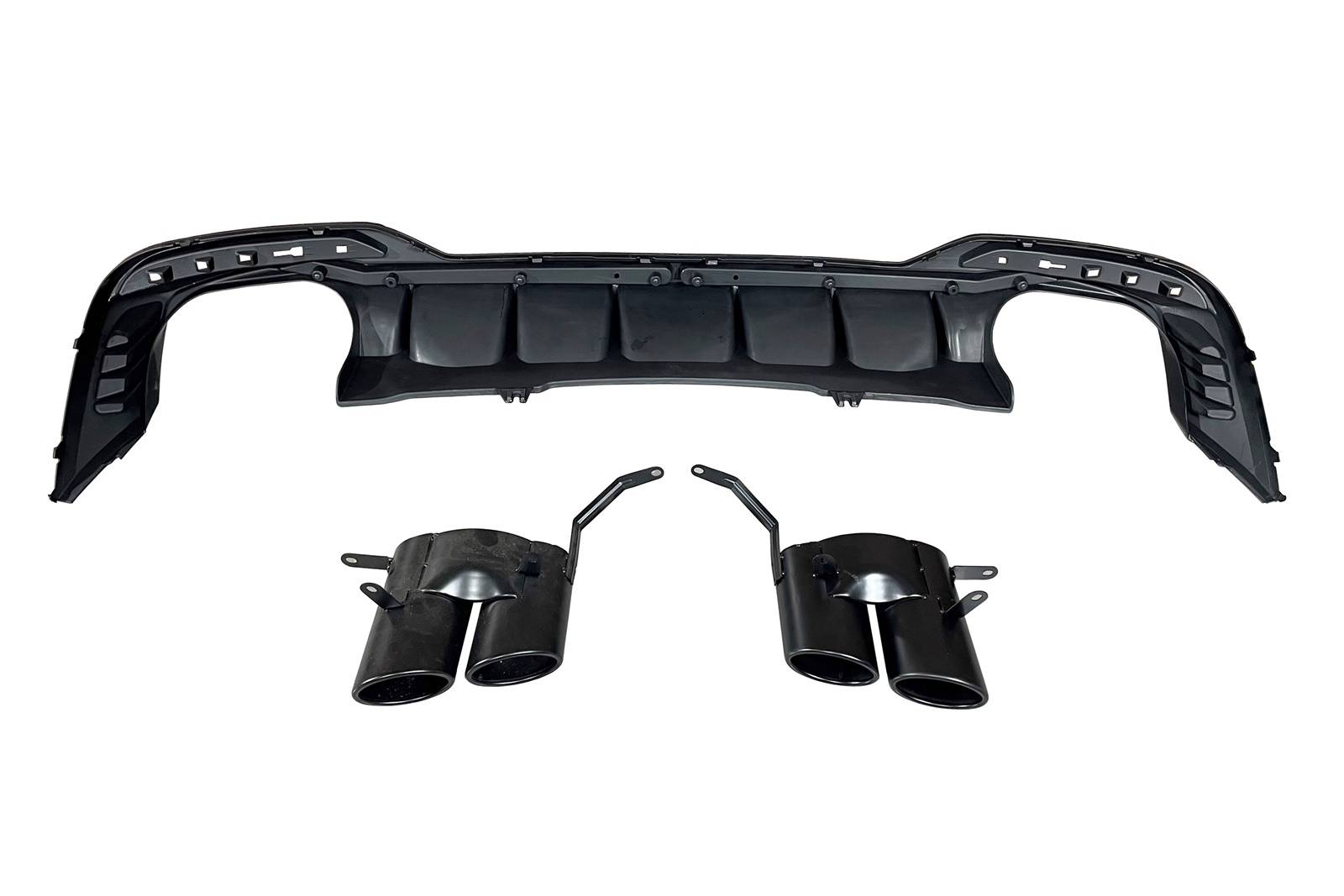 difusor-trasero-audi-a4-2020-sedan-avant-look-rs4-black-2.jpg Difusor Trasero Audi A4 2020+ Sedan/ Avant Look RS4 Black