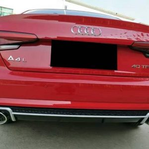 Difusor Trasero Audi A4 B9 2016+ Look RS4 ABS