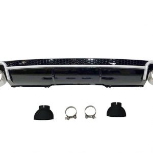 Difusor Trasero Audi A4 B9 2016+ Look RS4 ABS