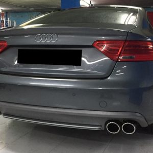 Difusor Trasero Audi A5 Sportback 2012-2015 Look S-Line ABS