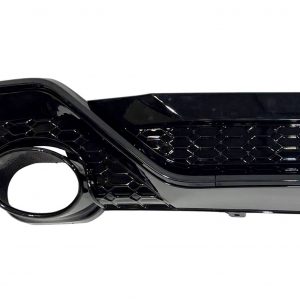 Difusor Trasero Audi A6 / A6 Avant C8 19-21 Look RS6 Negro brillante Para TCA0259
