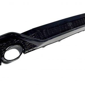 Difusor Trasero Audi A6 / A6 Avant C8 19-21 Look RS6 Negro brillante Para TCA0259