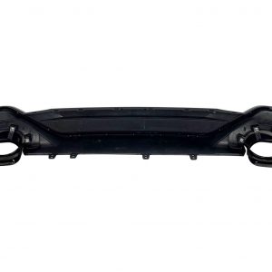Difusor Trasero Audi A6 / A6 Avant C8 19-21 Look RS6 Negro brillante Para TCA0259