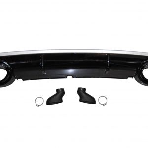 Difusor Trasero Audi A6 Sedan / Avant C6 2004-2008 Look RS6 ABS