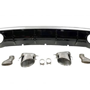 Difusor Trasero Audi A6 Sedan / Avant C7 2011-2014 Look RS6 ABS