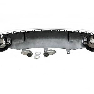 Difusor Trasero Audi A7 2011-2014 Look RS7 ABS