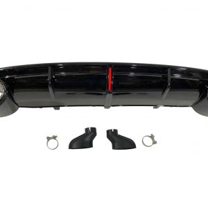 Difusor Trasero Audi A7 2011-2014 Look RS7 para SLine / S7