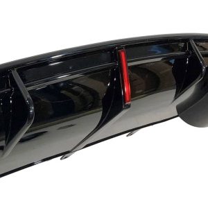 Difusor Trasero Audi A7 2011-2014 Look RS7 para SLine / S7