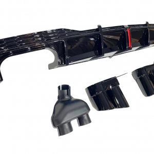 Difusor Trasero Audi A7 C8 2019-2024 Look S7 para SLine