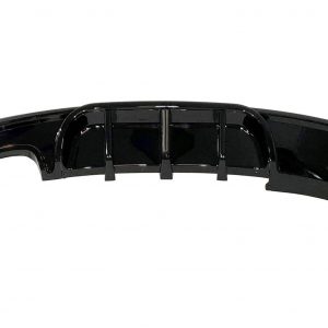 Difusor Trasero BMW E82 / E88 look M Performance Brillante Negro Luz de freno led