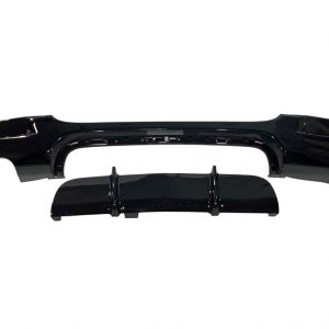 Difusor Trasero BMW E90 / E91 look M Performance Negro Brillo