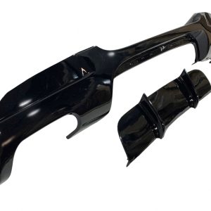 Difusor Trasero BMW E90 / E91 look M Performance Negro Brillo