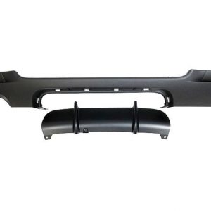 Difusor Trasero BMW E92 / E93 look M Performance 1 Salida Doble
